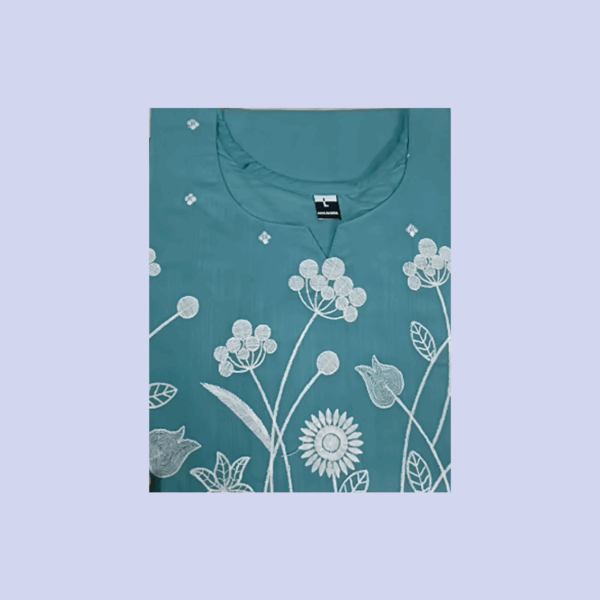 Embroidery Kurti with lining