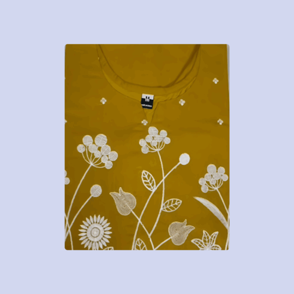 Embroidery Kurti with lining